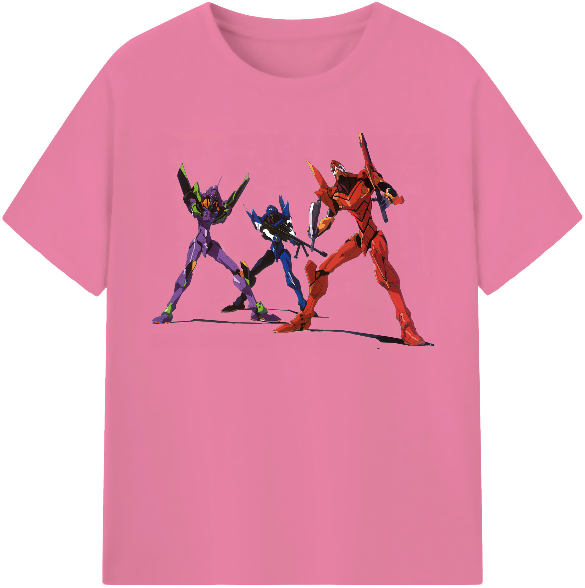 （画像用） EVA 新世紀エヴァンゲリオン 綿100％半袖Tシャツ（フロントプリント）
